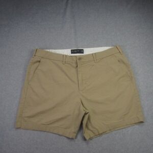 Abercrombie Fitch Shorts‎ Mens 38 Khaki Stretch Chino Golf Casual